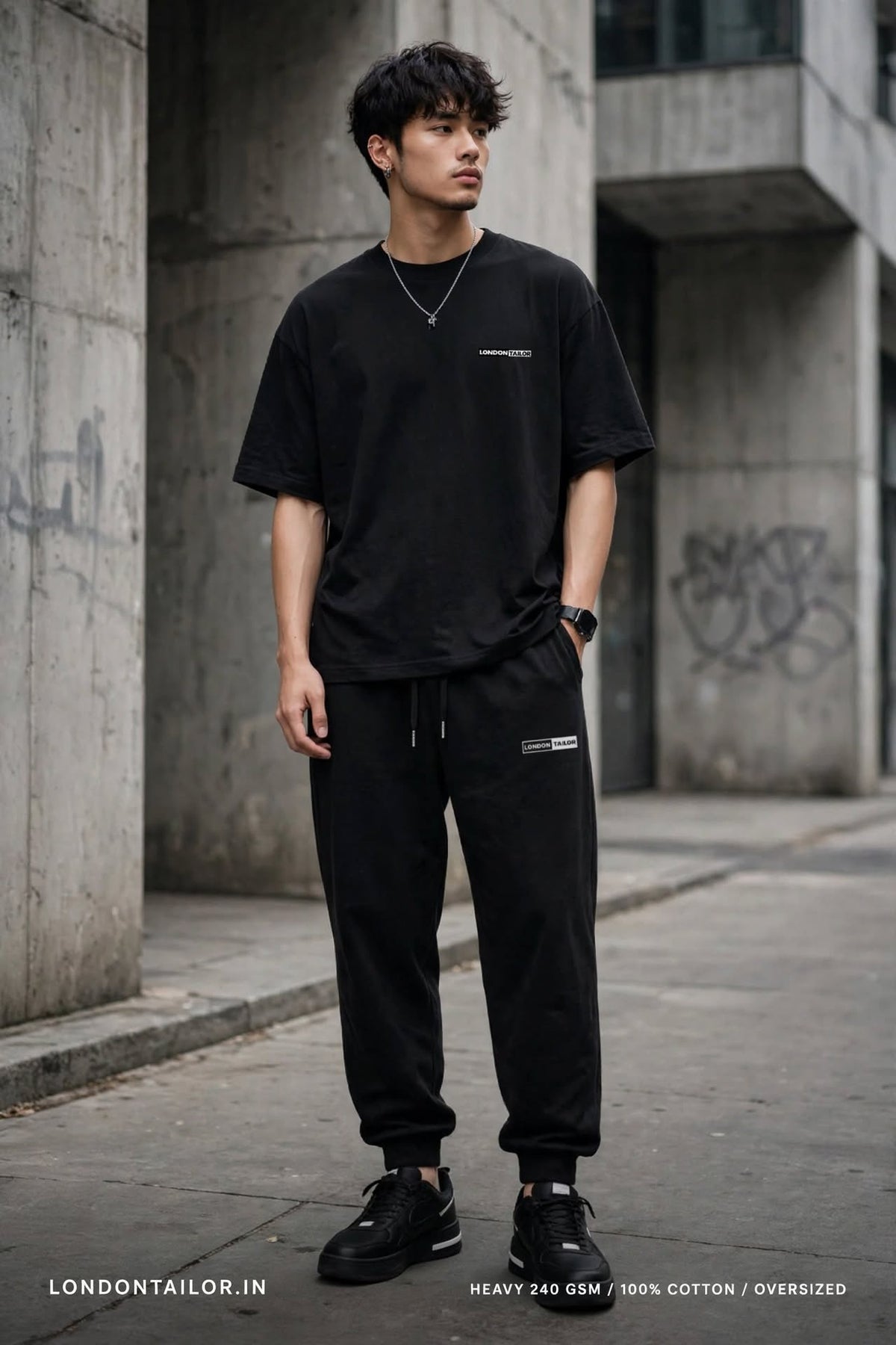 Oversized T-Shirt Co-ord set