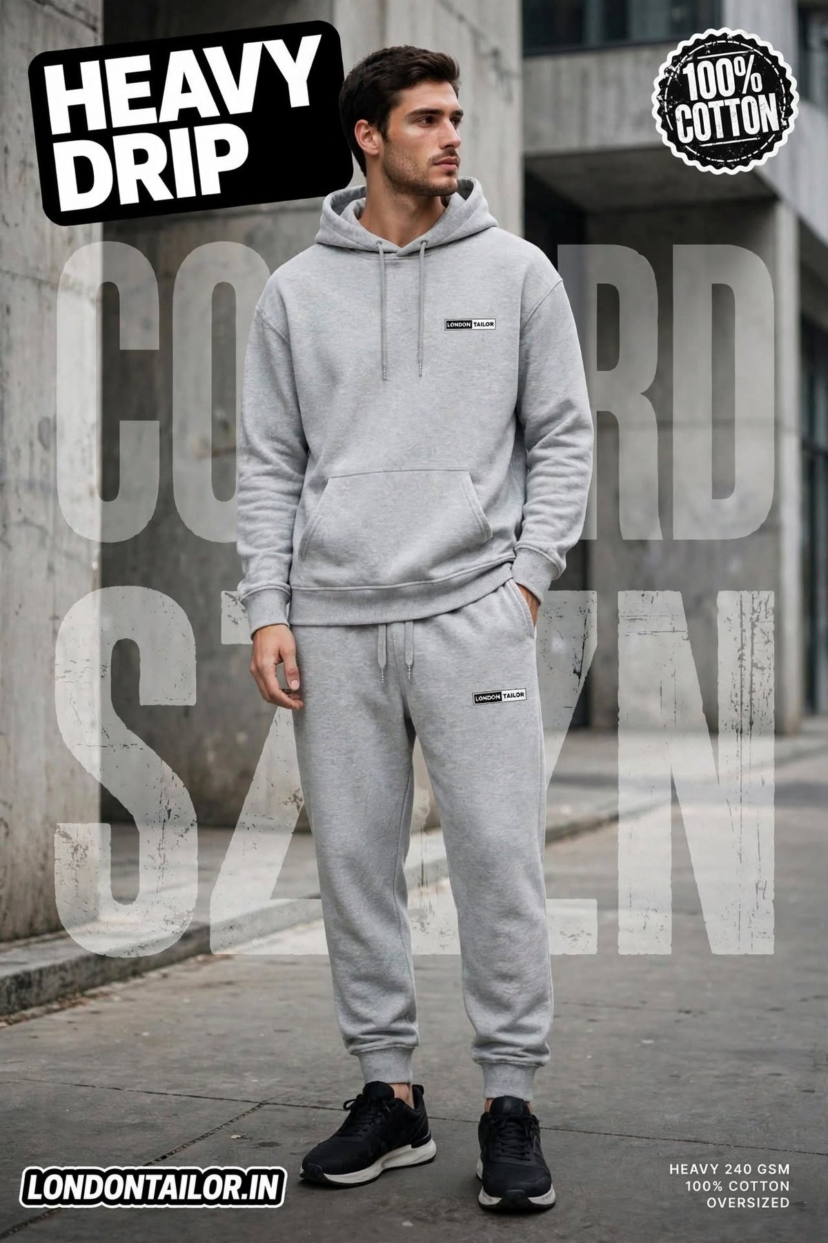 Unisex Co-ord Sets | Grey|