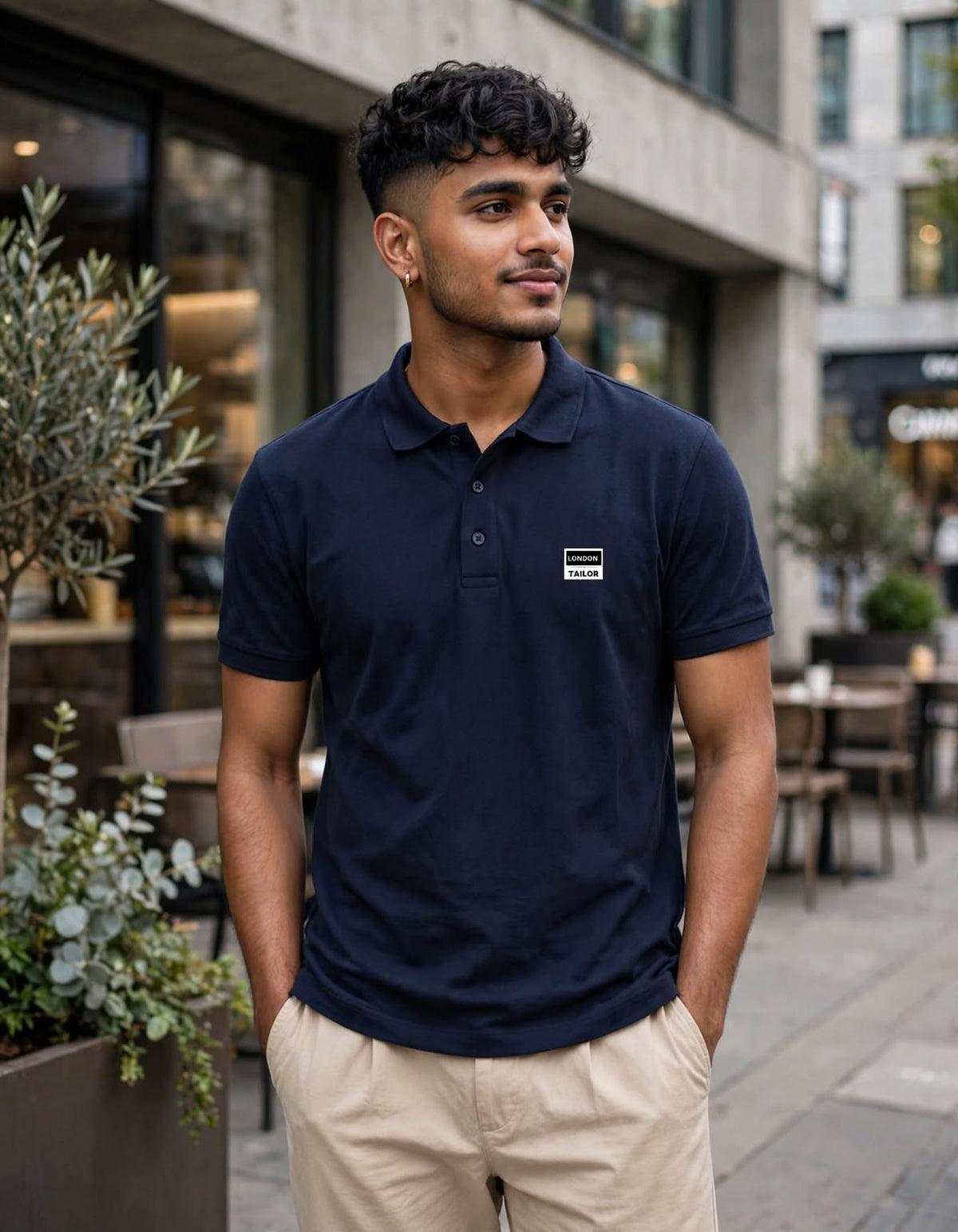 Men's Polo T-shirt | Navy Blue |