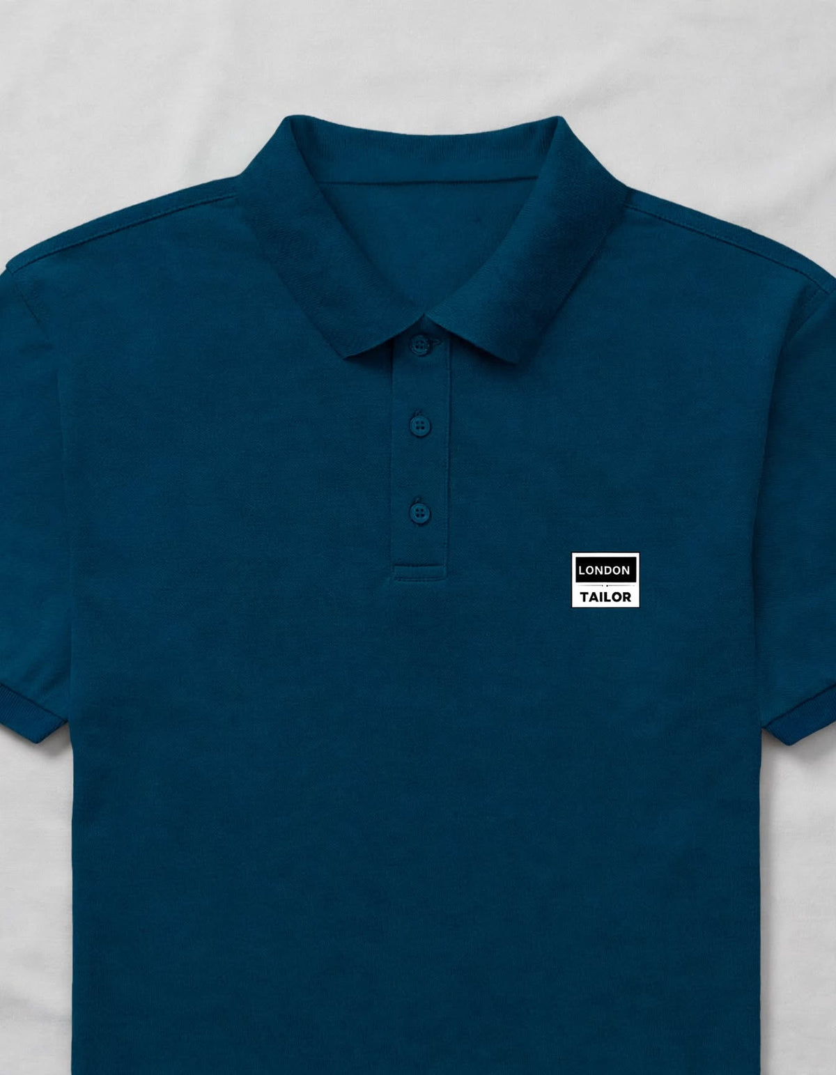 Men's Polo T-Shirt |  Petrol Blue |