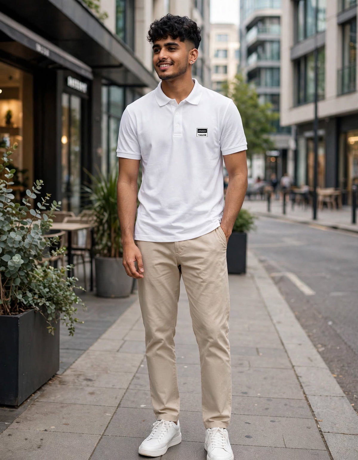 Men's Polo T-Shirt | White |