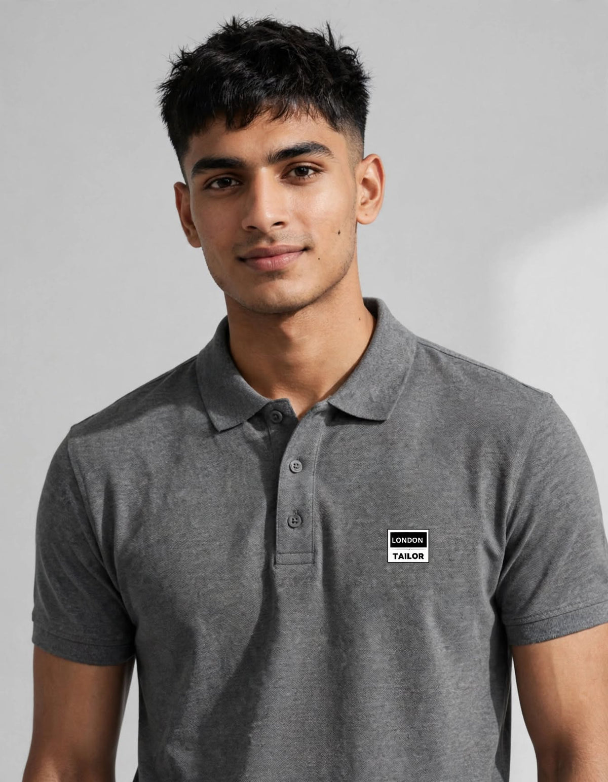 Men's Polo T-Shirt | Grey |
