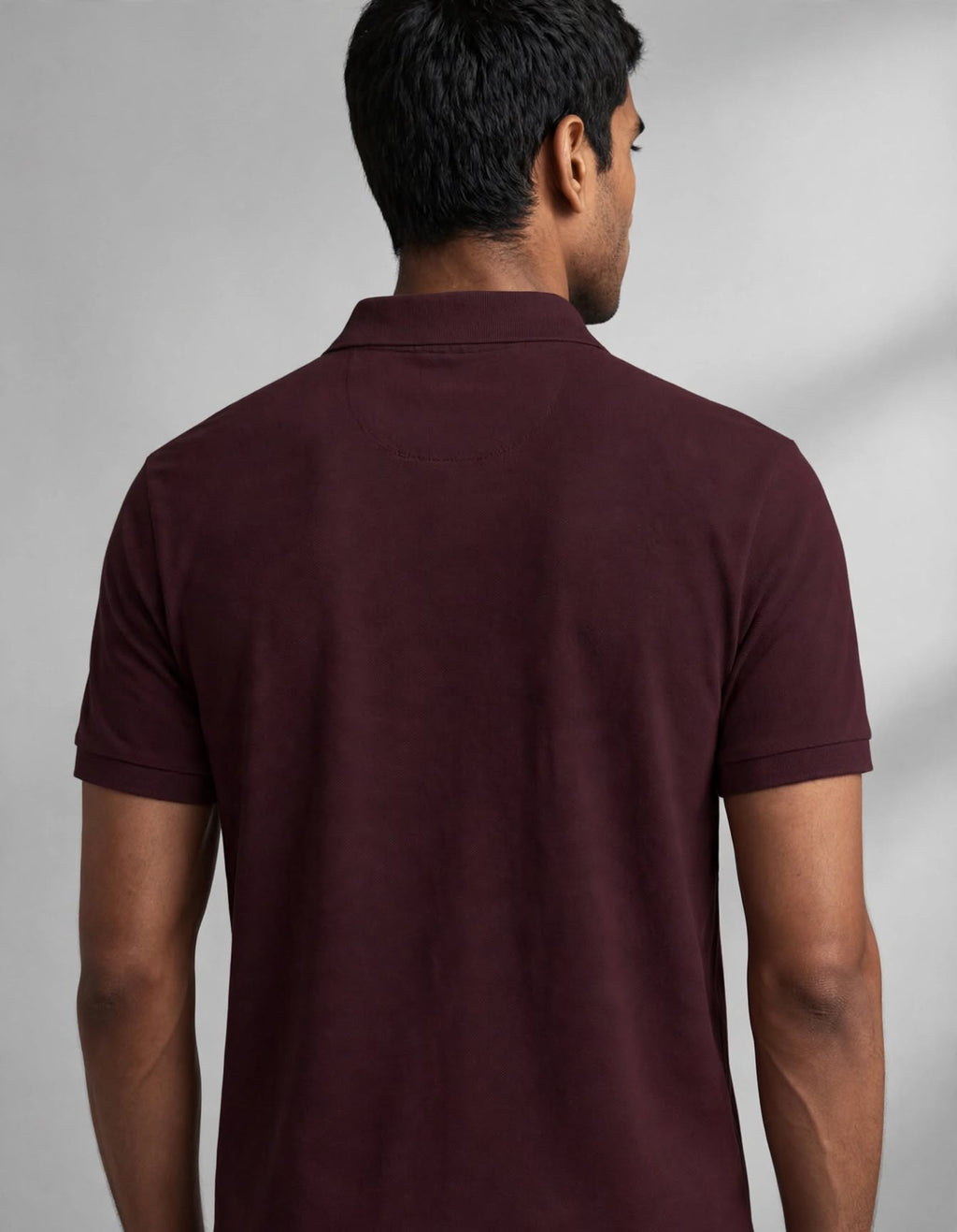 Men's Polo T-Shirt | Maroon |