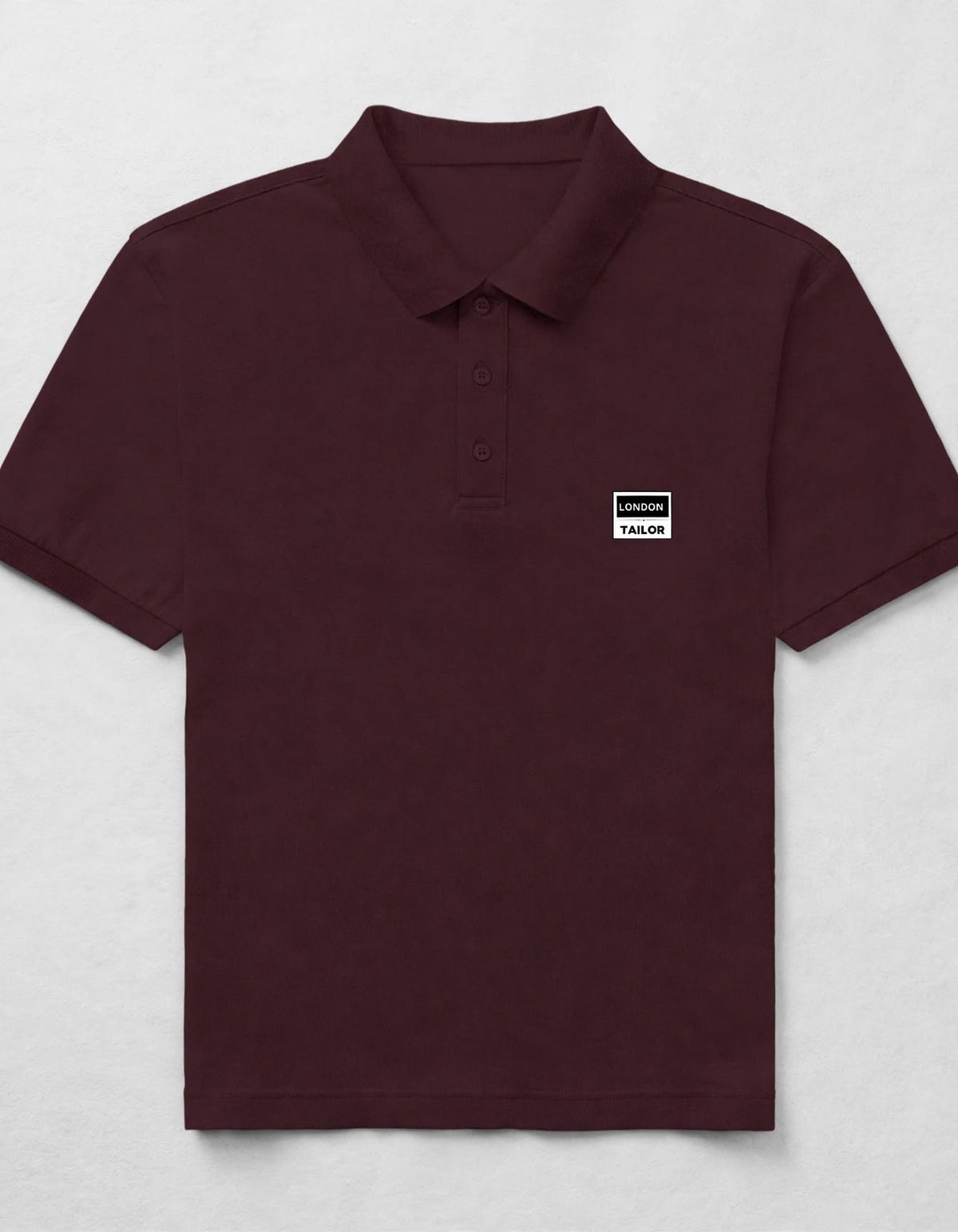 Men's Polo T-Shirt | Maroon |