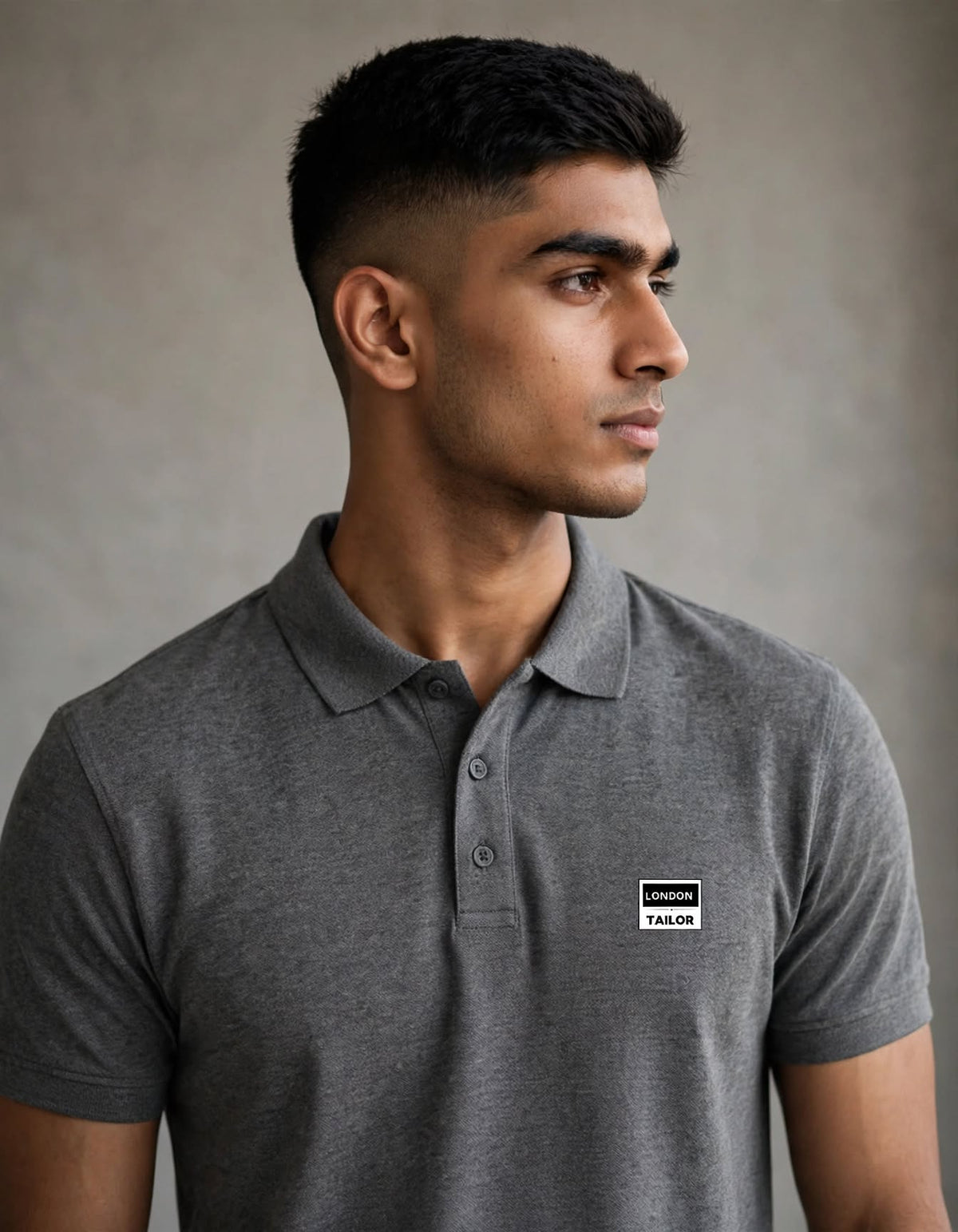 Men's Polo T-Shirt | Grey |