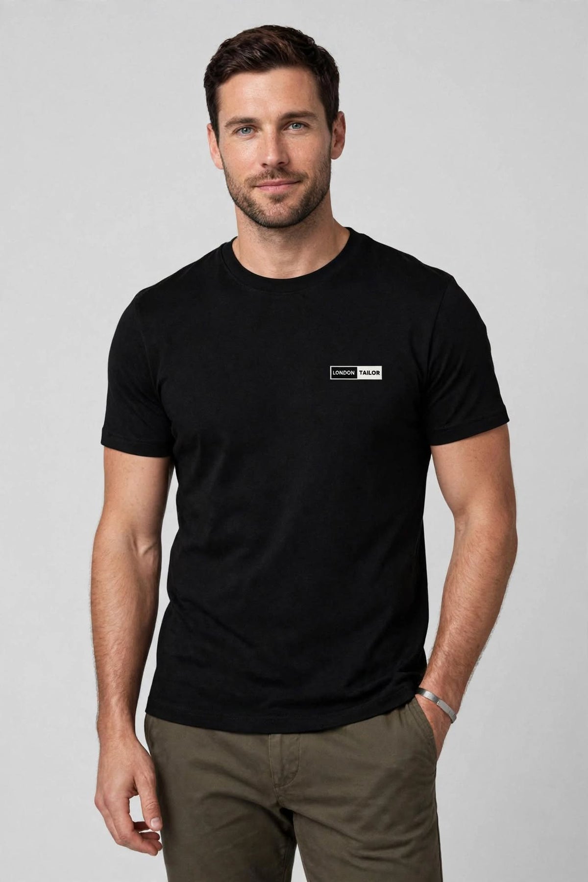 Men's Premium Plain T-Shirt | Black |